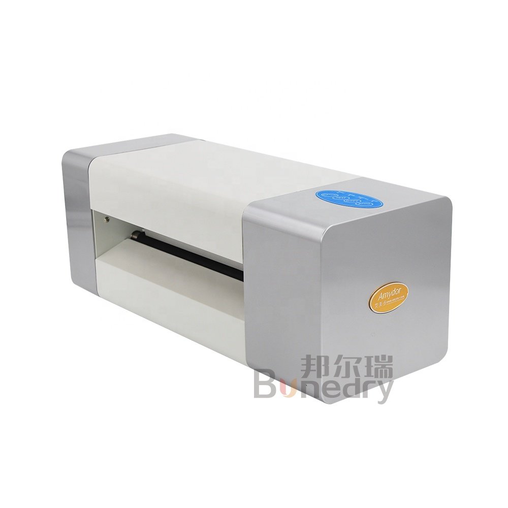 360A Bonedry Foil Printer Satin Ribbon Printing Digital Label Printer no Plate Needed for Homeuse
