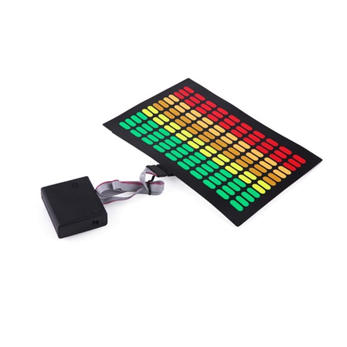 Over 1000 designs glow in the dark neon light up el flashing panel for tshirt