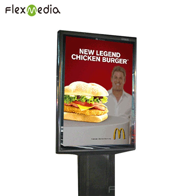 China directly manufacture supply high brightness backlight poster panel banner for indoor or outdoor advertisement