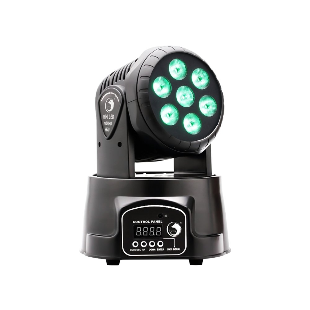 U`King one-stop shop RGBW DJ Disco Lighting Effect LED Shaking Heads Stage Light one-stop shop Moving Head Lights