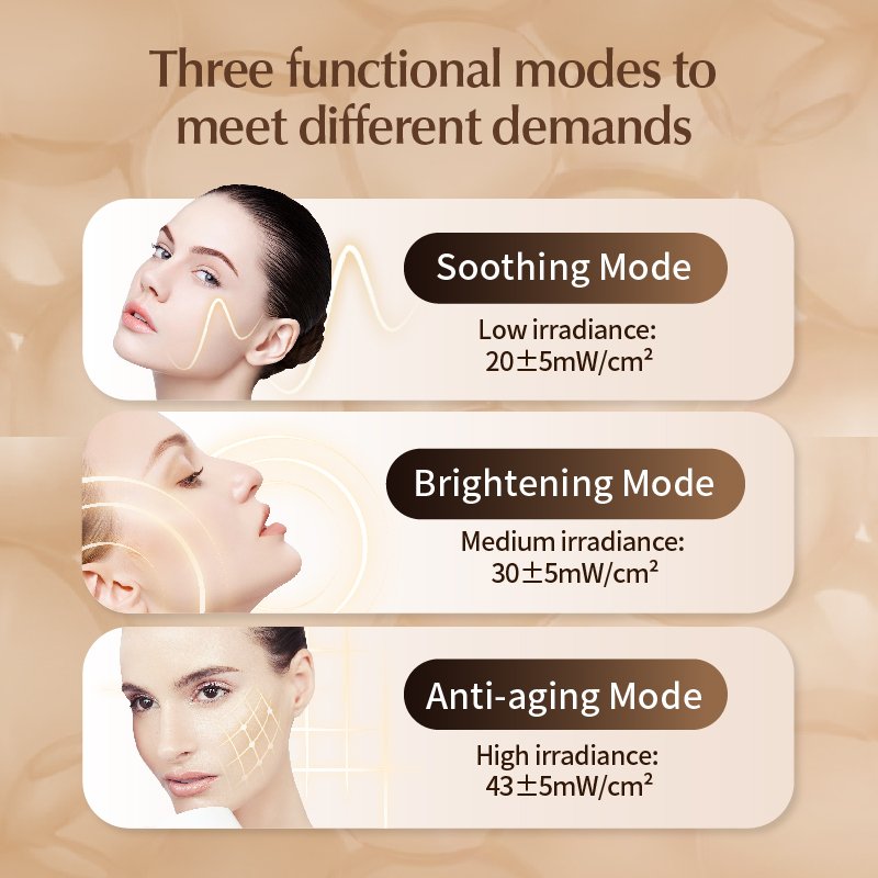 Professional LED Face Mask Light Therapy 7 Color Rejuvenation Therapy Red Mask Light Facial Anti Aging Skin Tightening
