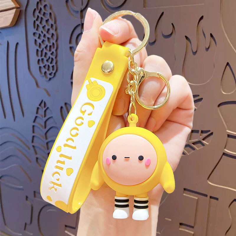 Manufacturer OEM ODM 2D 3D Soft PVC Keychain Silicone Rubber Printed Key Rings Custom Key Tag