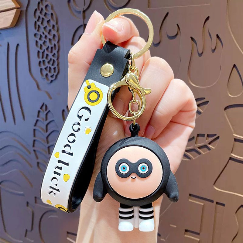 Manufacturer OEM ODM 2D 3D Soft PVC Keychain Silicone Rubber Printed Key Rings Custom Key Tag