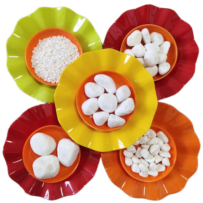 Natural Pebble Stones For Gardens Landscape YuHua stones polished decorative garden culture landscape