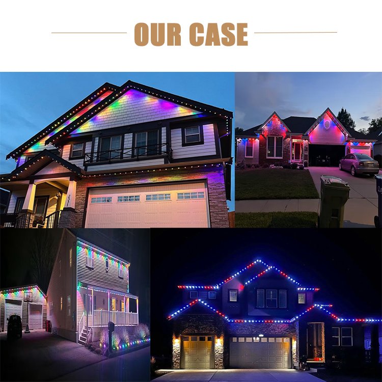 outside christmas decorations point lights factory price ip68 outdoor waterproof 2904 2811 rgbw point holiday lights led pixel