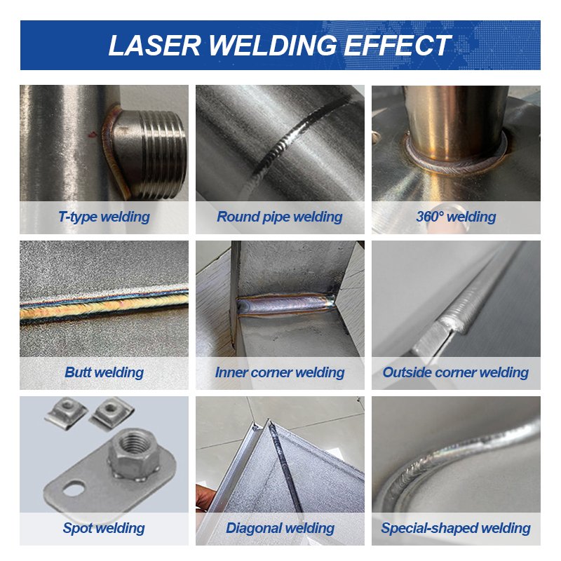3 IN 1 Multifunction Metal Laser Rust Remover Handheld Fiber Laser Cleaning Welding Cutting Machine Optical Laser Welder