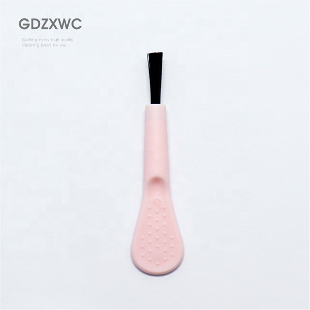 Innovative house pink mini cleaning phone keyboard gadget Nylon/PBT Bristles Novel Antiskid Hole Brush for the home 5-Colors