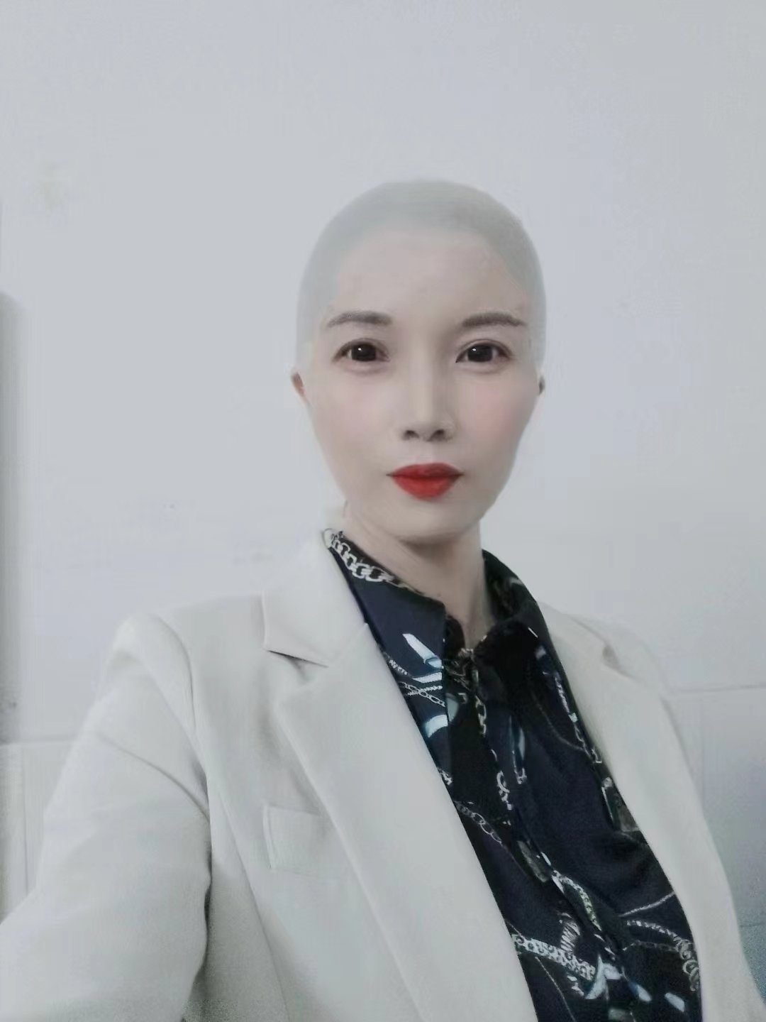 Latex Bald Cap for Make Up Blad Skin Head Costume Accessories Halloween Movie Party Bald Wig Cap have Two Size
