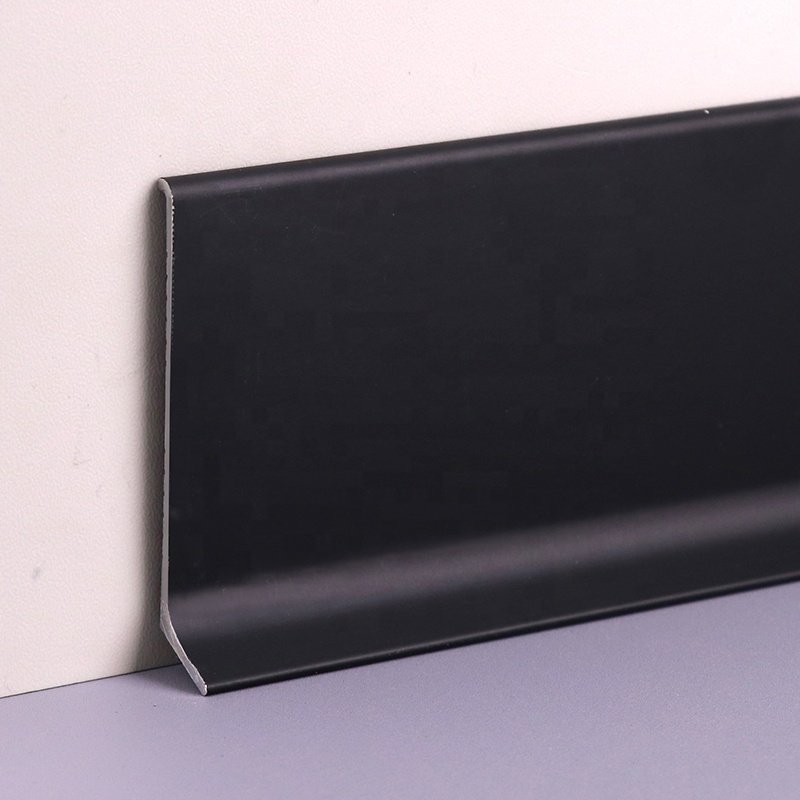 Bulk wholesale shipping skirting board Metal modern baseboard molding wall ceiling edged lines skirting
