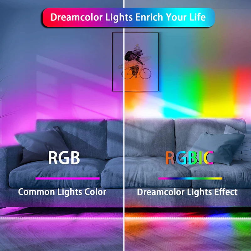 Modern Electronics Music Snyc Home Decor Light Led Indoor Decorative Smart RGB Gaming Wall Lighting