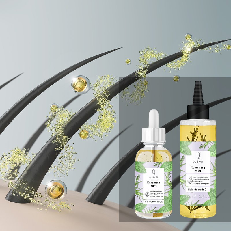 Qquaker Aceite Para El Crecimiento Del Cabello Hair Essential Oil Rosemary Oil Hair Growth Hair Growth Oil