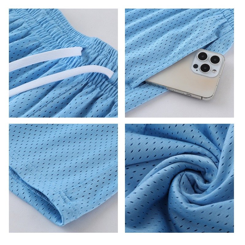 Fashion Custom basketball shorts plain design double single layer training summer 5 inch inseam men's mesh short shorts