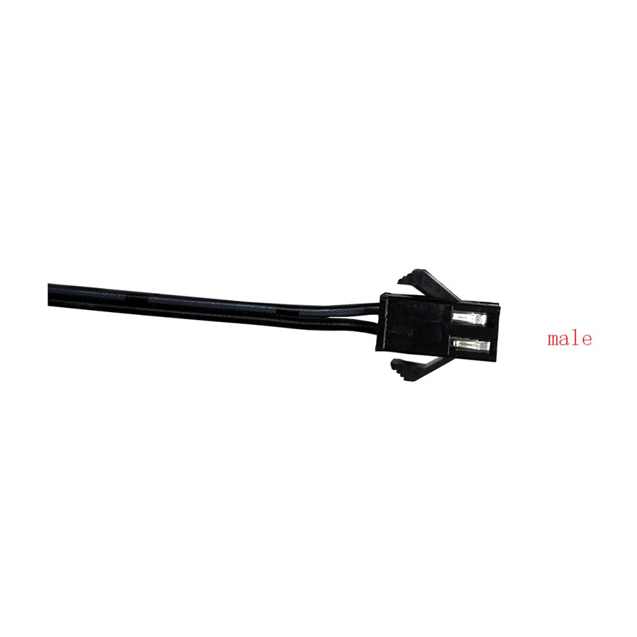 Universal 2-Pin Male/Female Connector Cable with Standard Extension SM 2.5 Wire Cable for EL Products