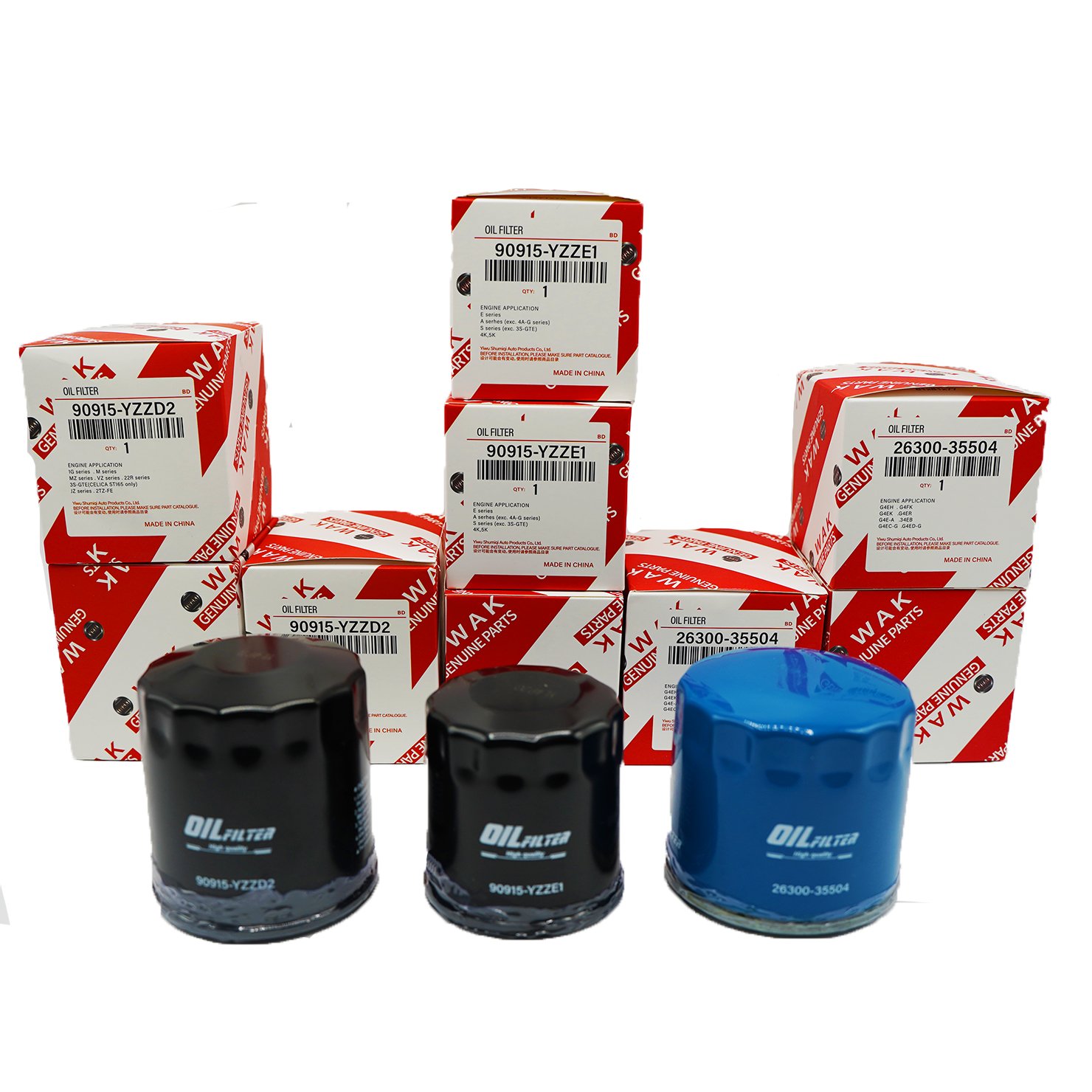Shumiqi Factory WAK Brand Oir Filter Manufacturer Low Price Oir Filter 90915-yzze1 90915-03001