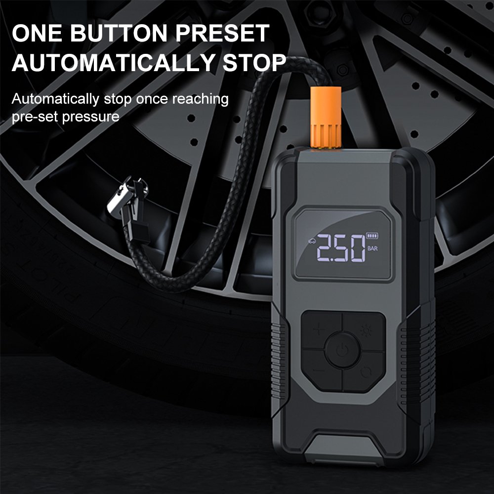 new arrival 2023 products Wireless Cycle Bike Car Tire Inflator Bicycle Air Compressor Pump Electric Ball Air Inflator Tyre Pump