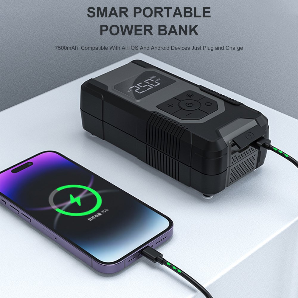 new arrival 2023 products Wireless Cycle Bike Car Tire Inflator Bicycle Air Compressor Pump Electric Ball Air Inflator Tyre Pump