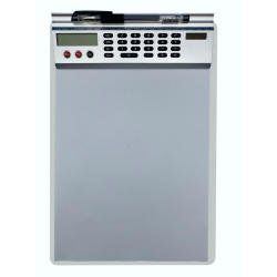 New Product Hot Sale Office Stationery A4 Document Durable Silver Aluminum Folder Clipboard