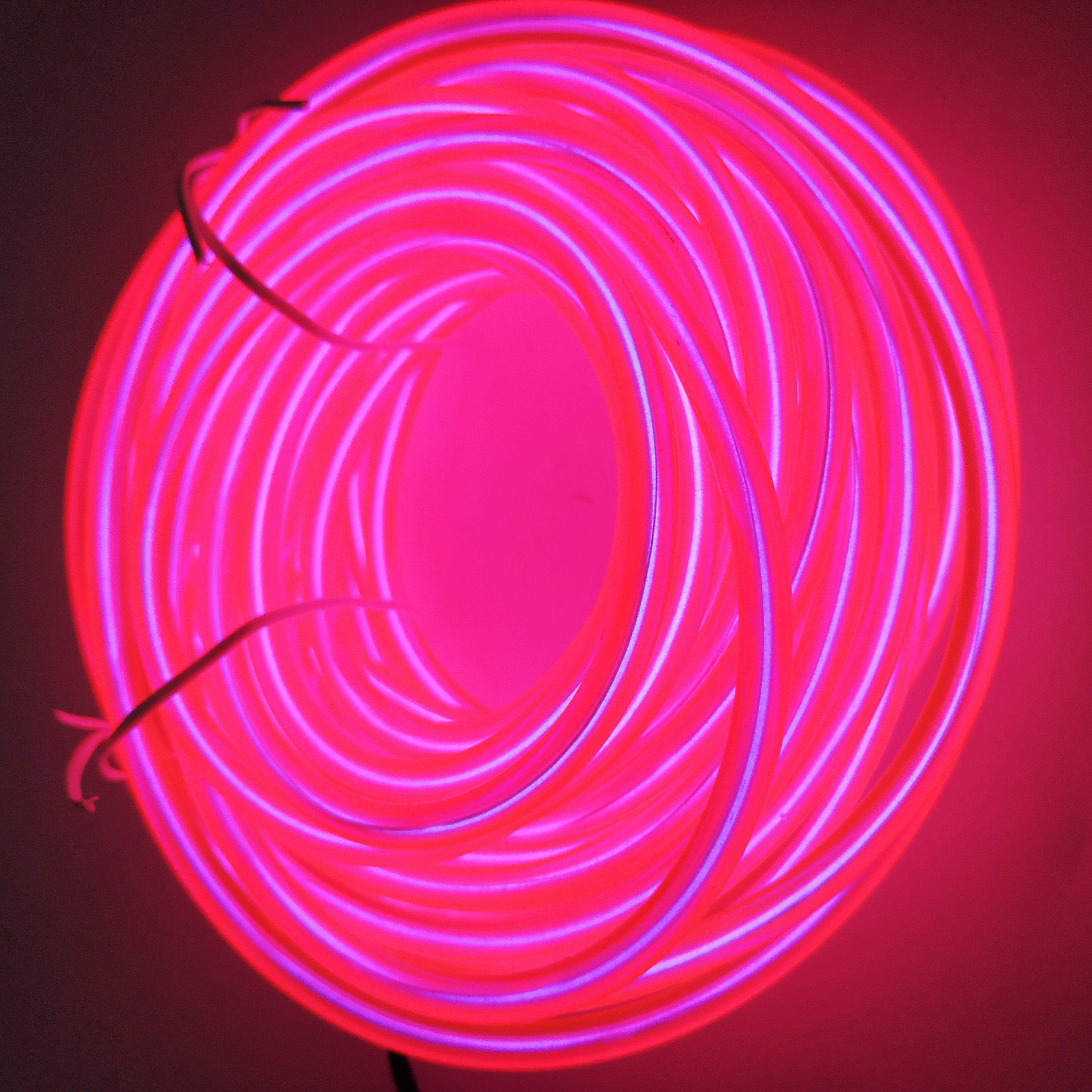 EL luminous party decoration led el lighting wire todo para fiestas high bright el strip wire