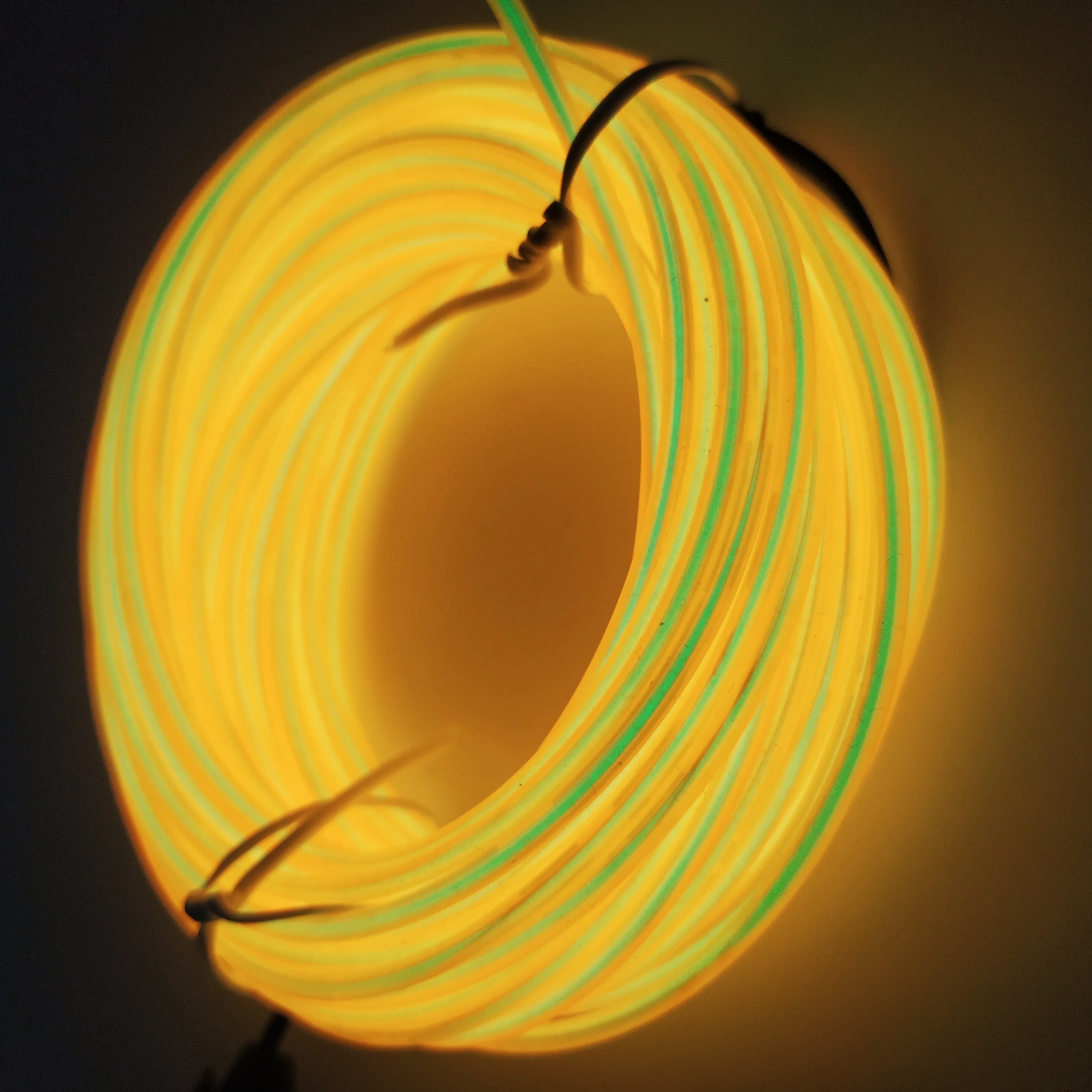 EL luminous party decoration led el lighting wire todo para fiestas high bright el strip wire