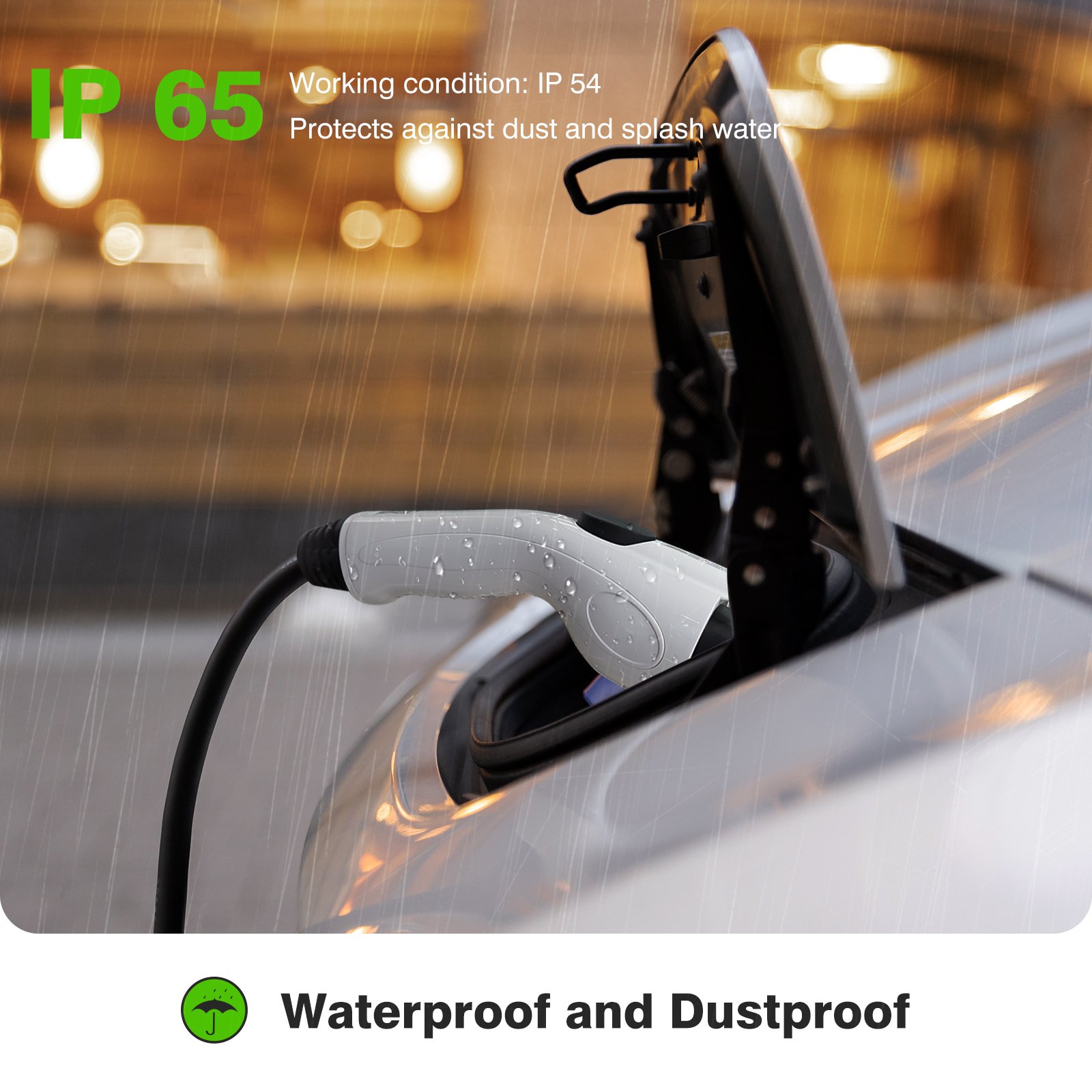 2023 New Design EV Charger Wal Lbox 32A 7.2KW EV Charging Station Basic RFID IC Card /NFC Current Adjustable Timer With 5m Cable