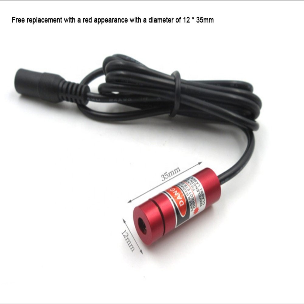 Red laser module adjustable line width cross dot laser head infrared