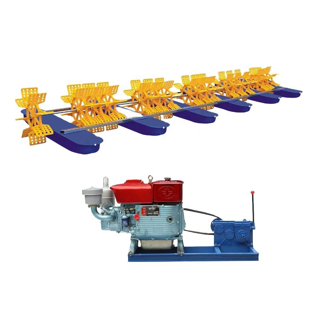 Acuicultura aeratorr Big area pond productos aireadores de oxigeno para el mercado de Ecuador Mexico Peru
