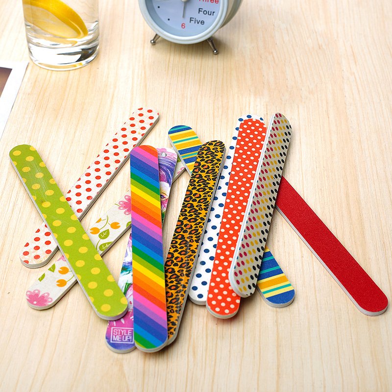 Best Selling Cheap Bulk cargo mini disposable wooden nail file 2024