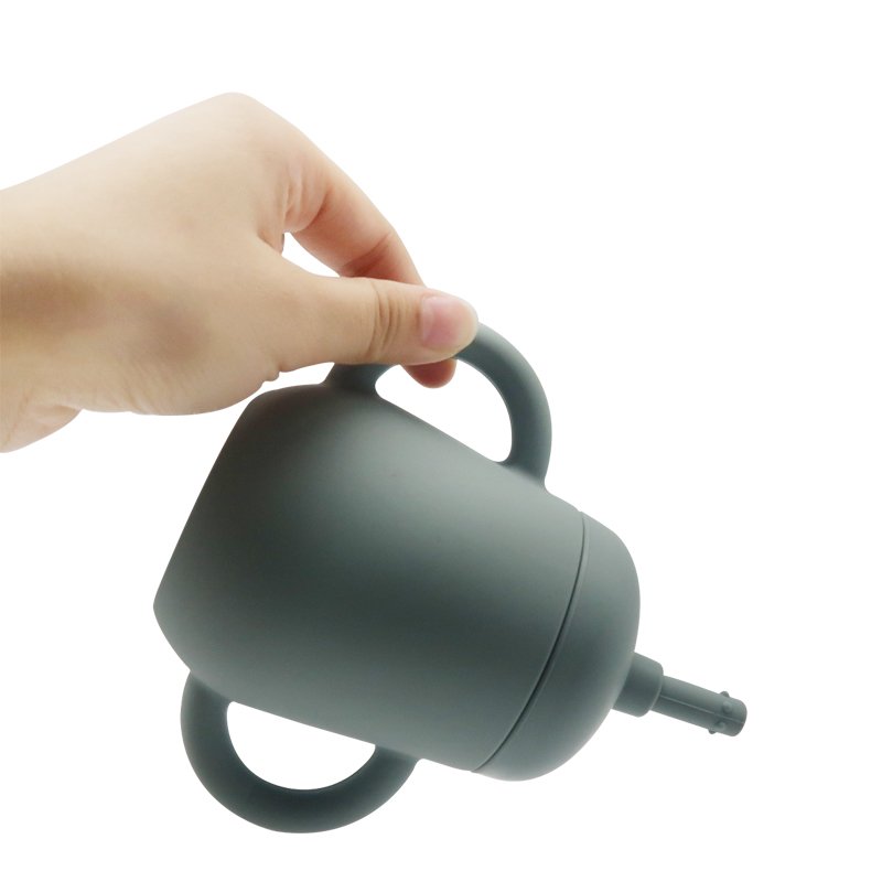 Bpa Free Silicone Children Straw Cup Baby Training Drinking Cup Toddlers Training Silicone Water Cup With Handle