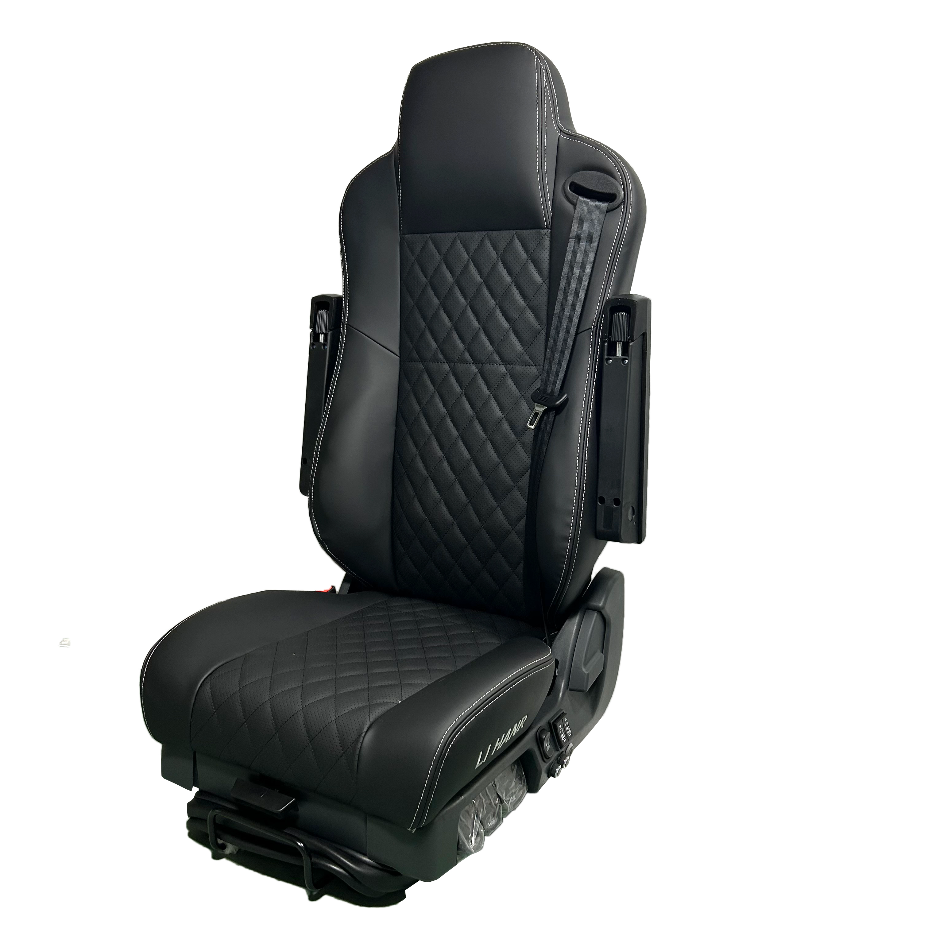 China Factory Covers Adult Ride On Cars For Kids 2 Seat With Remote Light Truck Full Airbag Seat