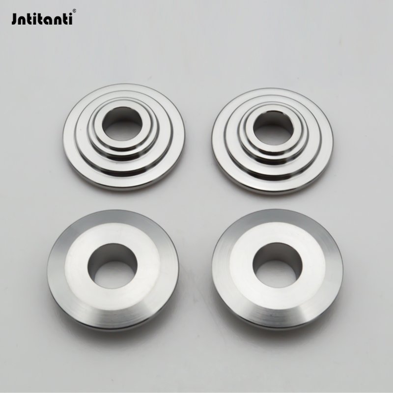 High Performance Auto Motorcycle Engine Intake & Exhaust Gr5 Ti-6Al-4V Valve Spring Retainer Seat Washer Kits