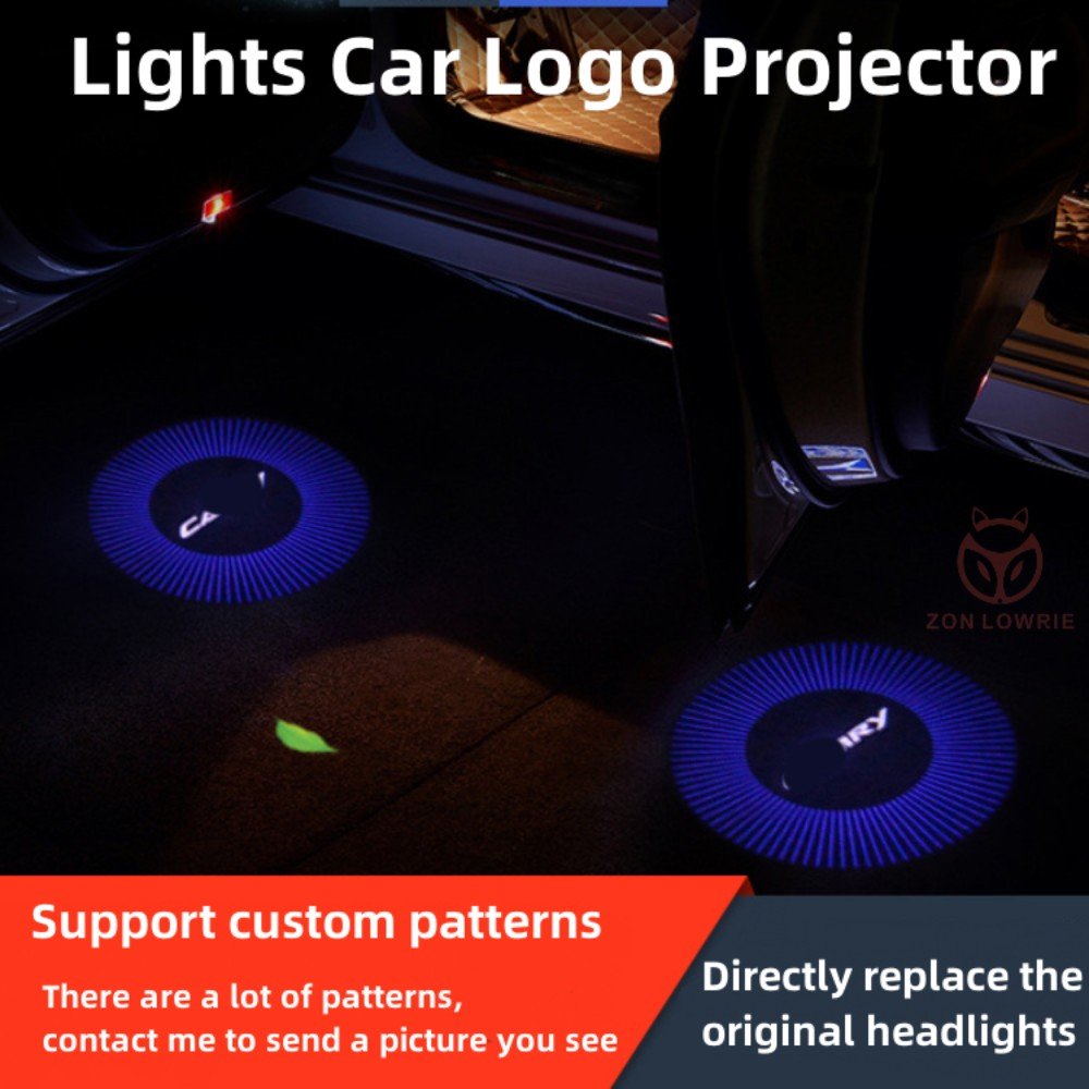 Car Door Light Logo Led Ghost Shadow Projector Welcome Lamp For Mercedes Benz C E GL GLA GLC GLE W176 W205 W213 Accessories