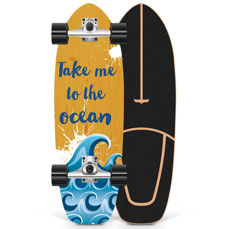 New Trend Product 32inch Skate Board Complete PU Wheels Skateboards