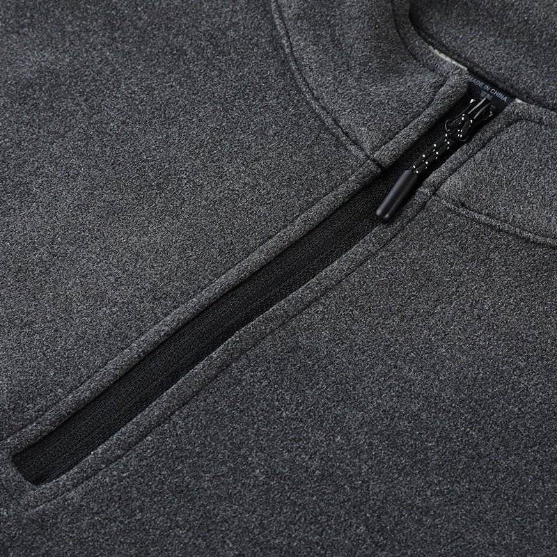 Custom Logo Fashion Sports Casual Zip Knit Long Sleeve T-shirt Stand Collar Men's T Shirt With Zippers