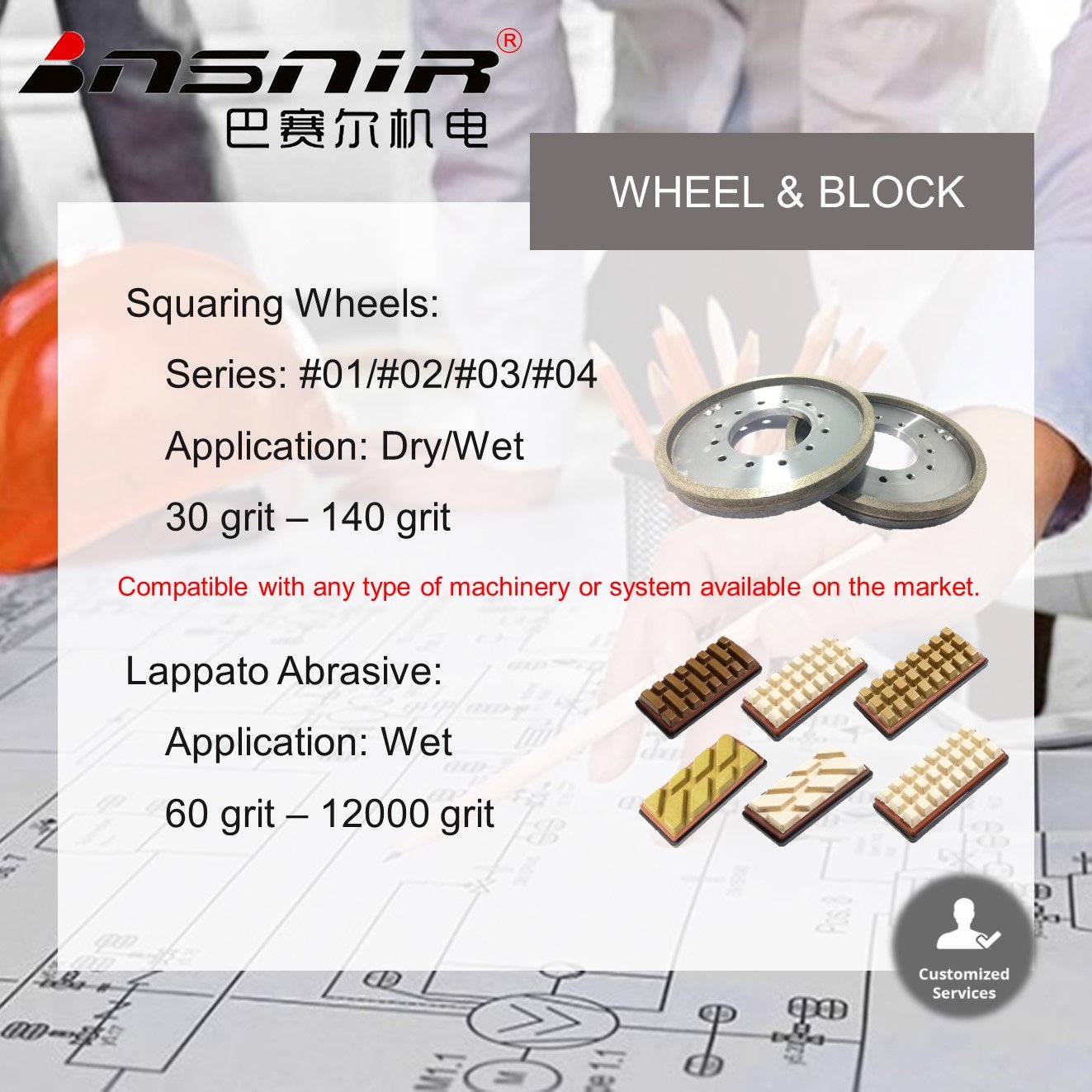 Basair Line Polishing Machine For Porcelain Slab Tile Production Same Like BMR, KEDA Machine
