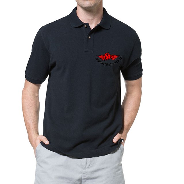 Mens Customized Polo T Shirts With My Company Embroidered Logo