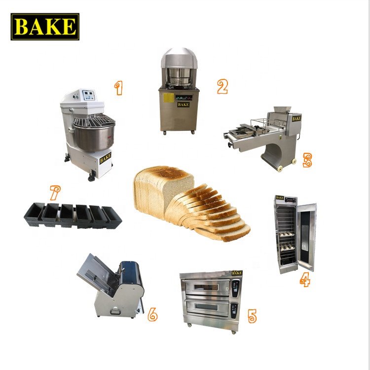 Linea completa de equipos para el precio de la panaderia