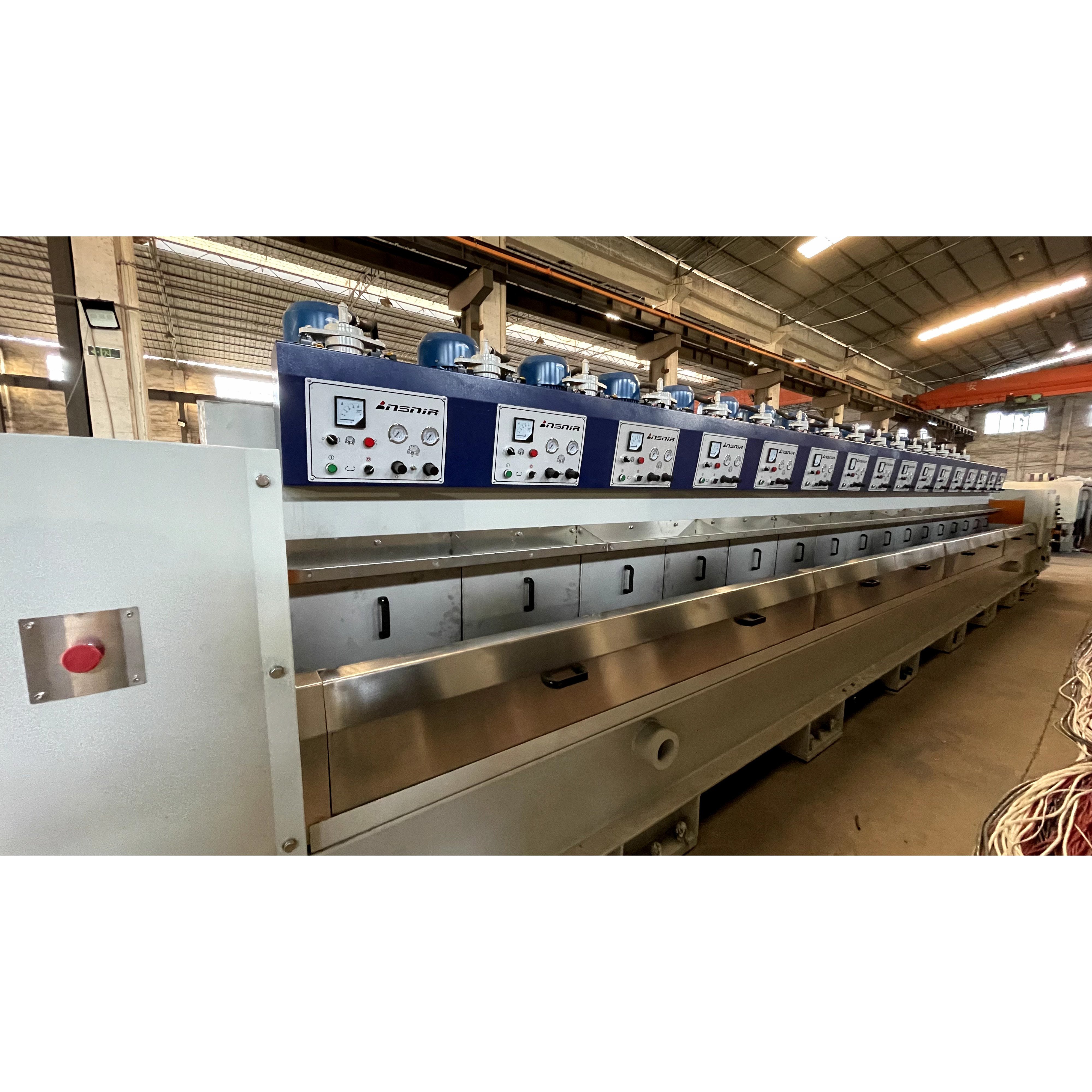 Basair Line Polishing Machine Used For Porcelain Tile Production Same Like KEDA Machine