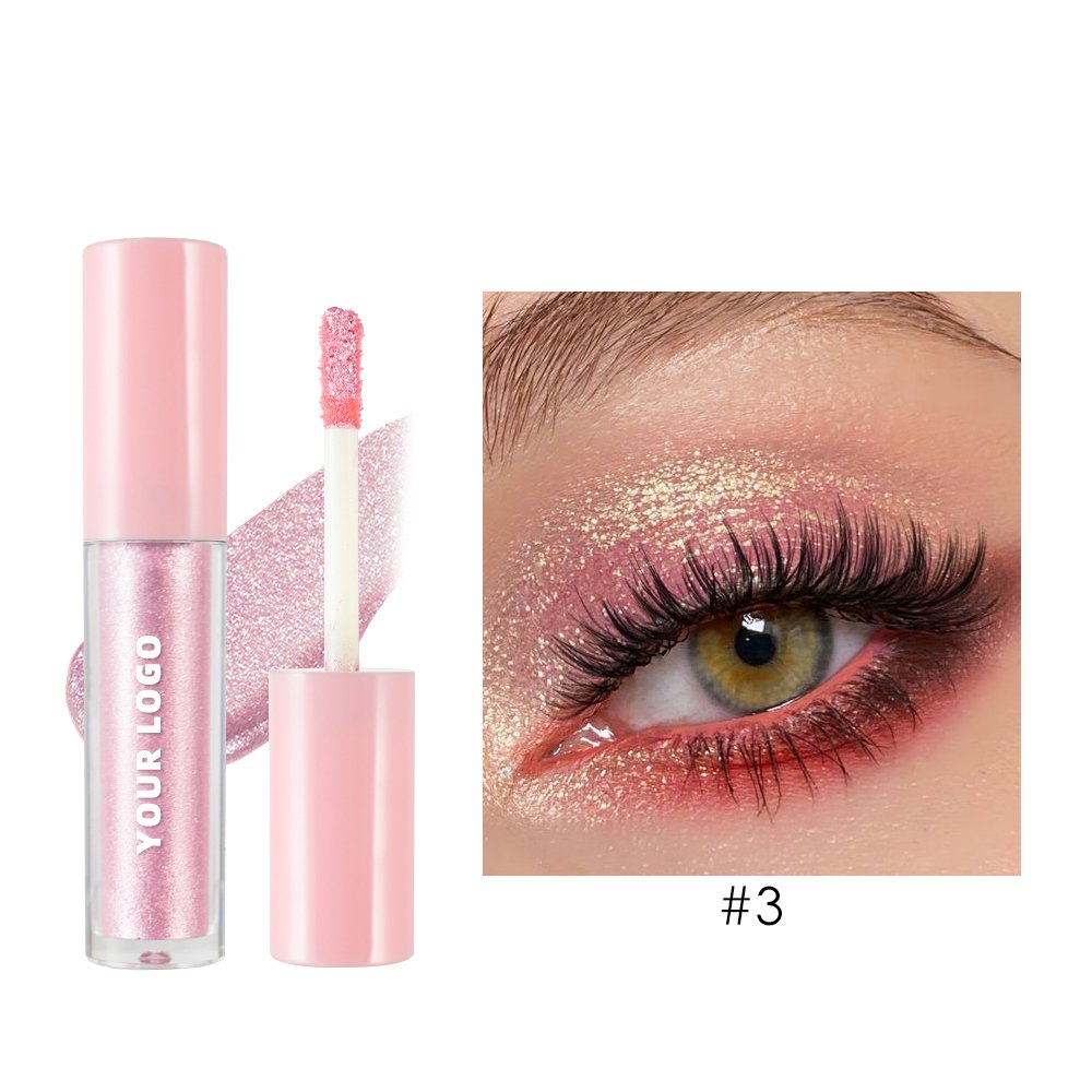 16 Colors Liquid Eyeshadow Wholesale Beauty Product Makeup Glitter Single Eyeshadow Best Eyeshadow Custom