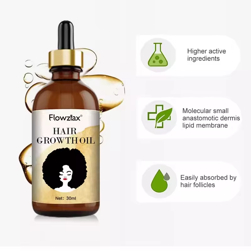 2025 Trending Hair Loss Treatment Wild Growth Hair Oil Rosemary Oil Hair Growth Serum Aceite Para El Crecimiento del cabello