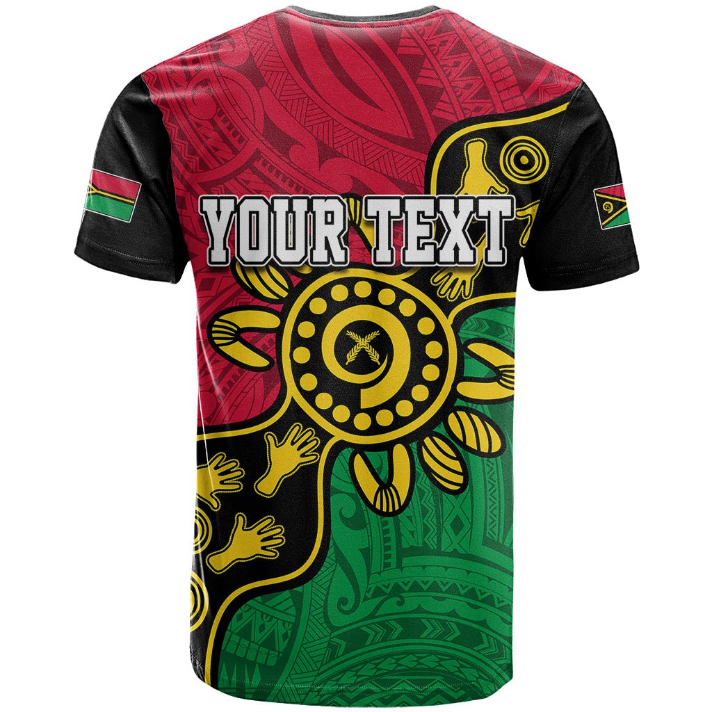 Drop Shipping Products 2023 Personalized Vanuatu T Shirt Aboriginal Dot Art Australia Print Men Top High Quality Short Sleeves