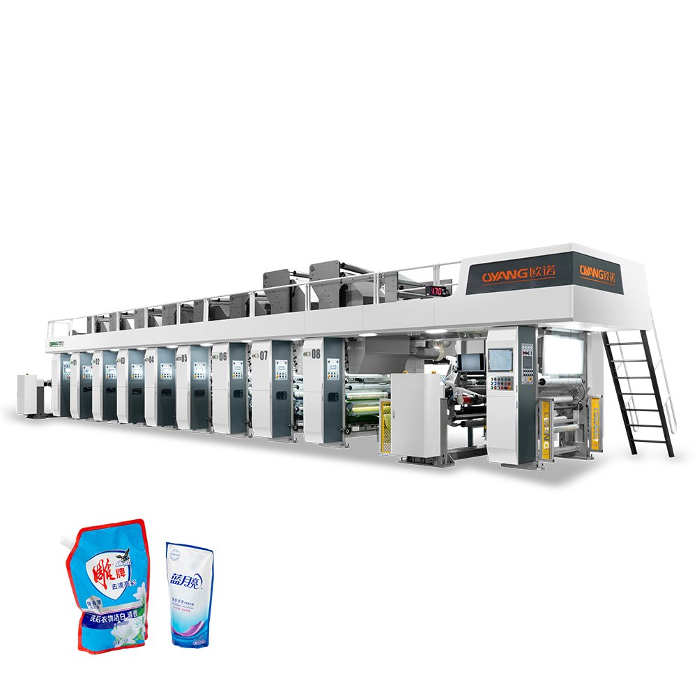 Intelligent High Speed ELS Rotogravure printing machine with stable color registration