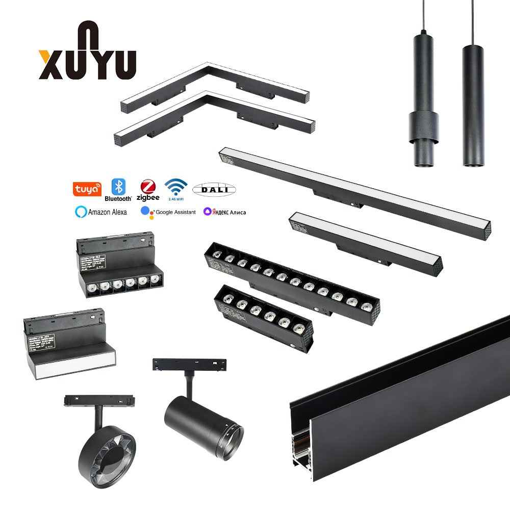 6w 10w 12w Led Colors Triac Modern Recessed Accessories Lights Spot Dimmer Flood White Rail Grille System Magnetic Track Light