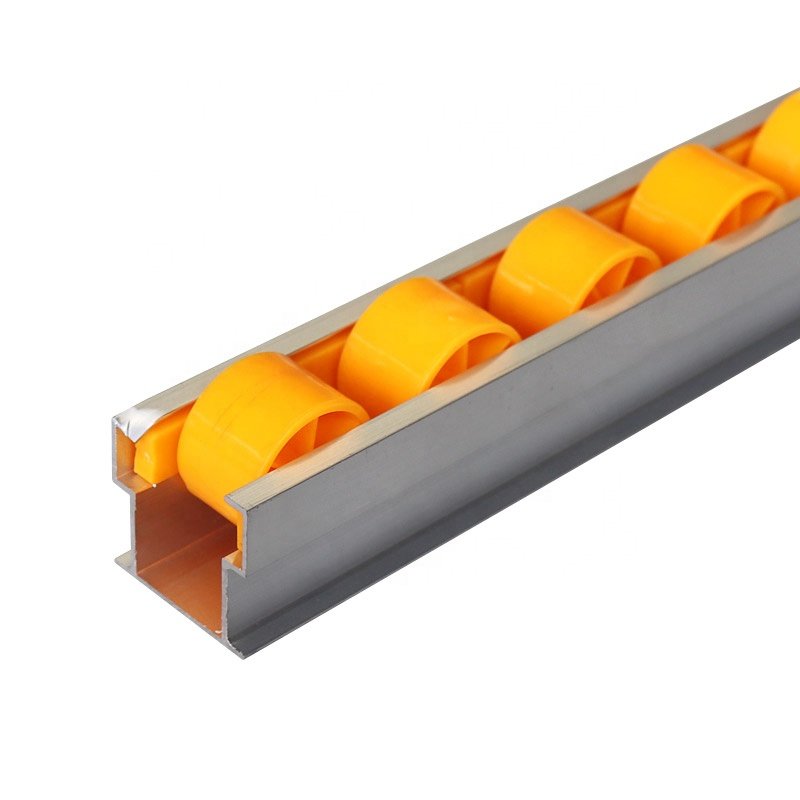 Langle China Factory good sales Wheel Industrial Customized Aluminium Mini Vibratory Roller Sliding Track Machinery Repair Shop