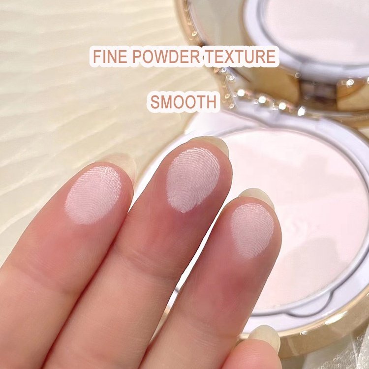 Wholesaler Luxury Loose Setting Powder Natural Original Waterproof Face Makeup Setting Powder with Mirror