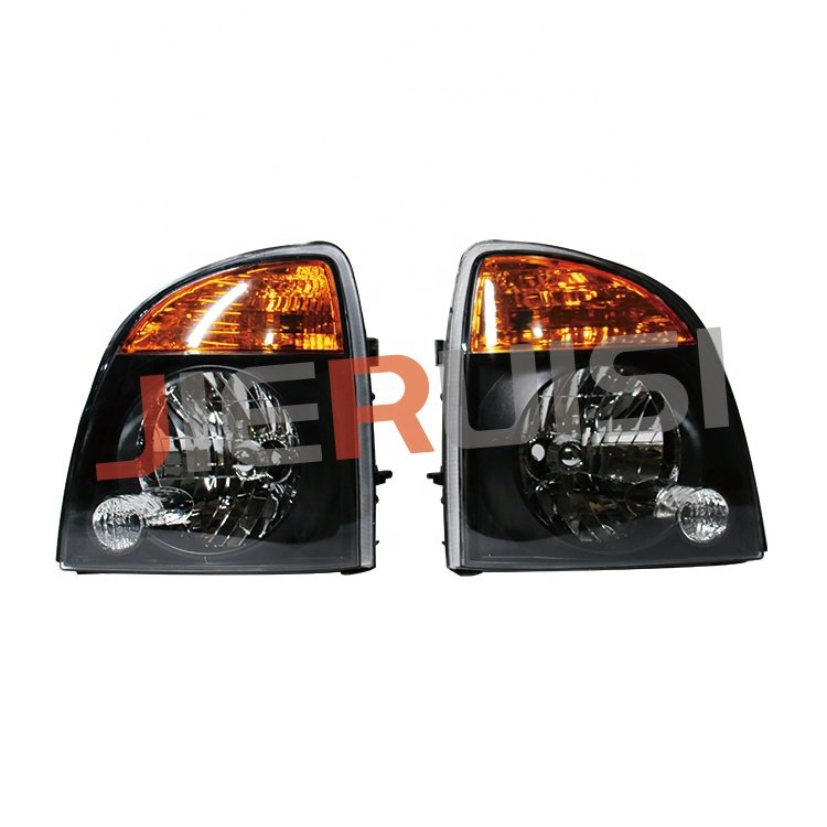 Top Quality H100 Head Lamps OEM 92101-4F510 92102-4F510 Black Background Headlights for Hyundai H100 Porter 2013