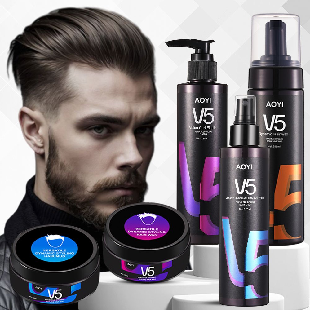 Professional Manufacturer Hair Styling Products Private Label OEM Matte Hair Mud Pomade Mousse Gel Water Elastin for Men