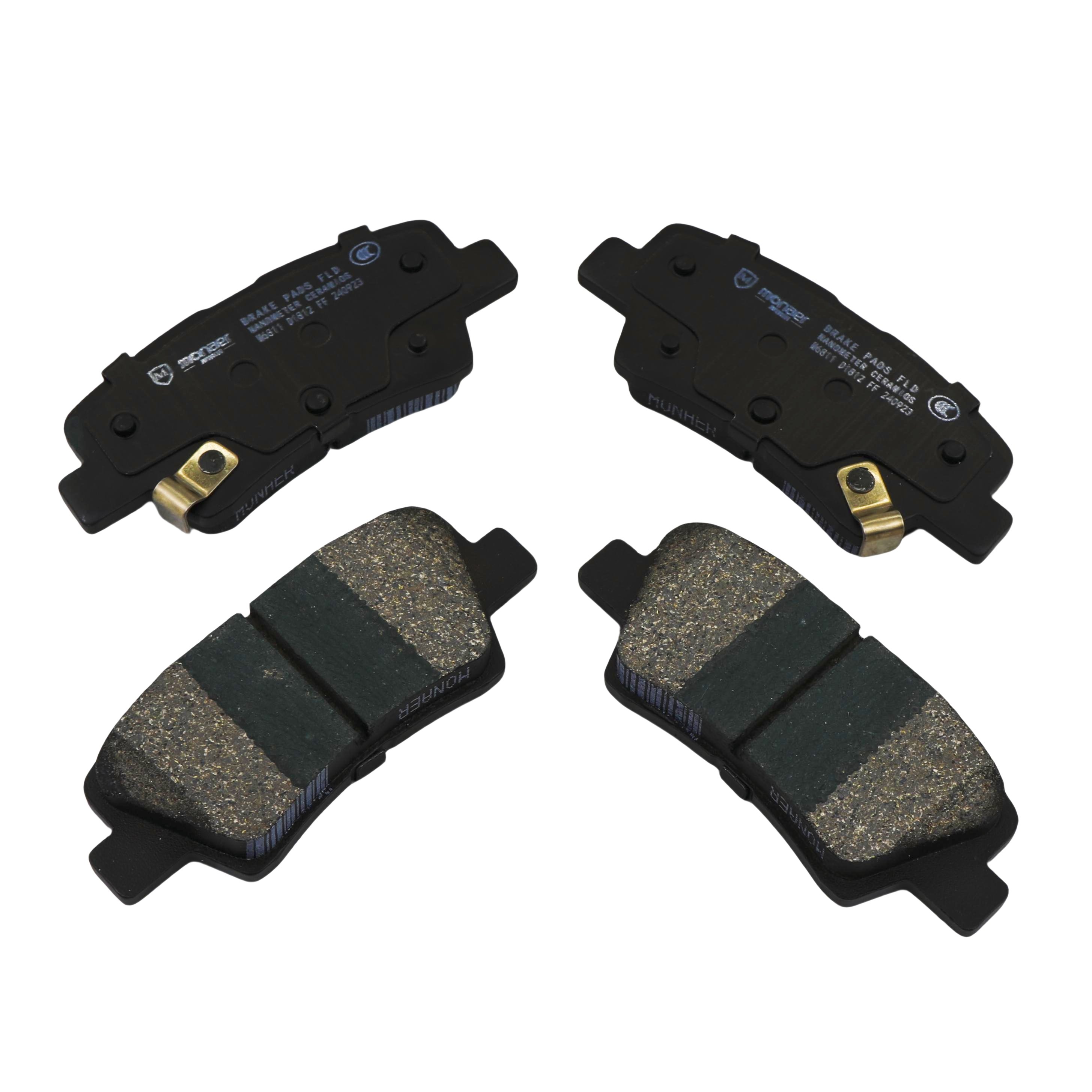 Monaer Brake Pads D1812 Ceramic Front Disc Brake Pad for Kia/Hyundai