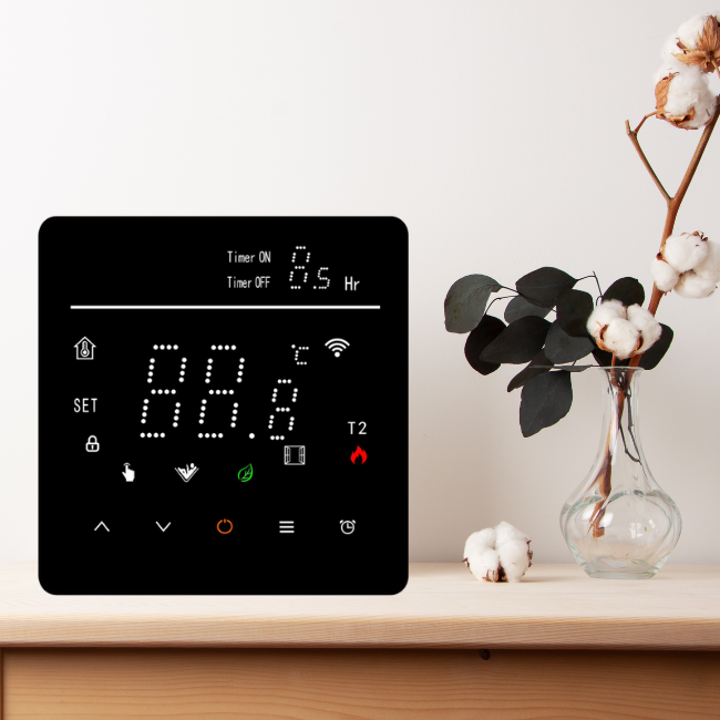 16A Smart Home Digital Thermostat Electric Heating Thermostat Under Floor Heating Weekly Programmable Electronic Thermostat