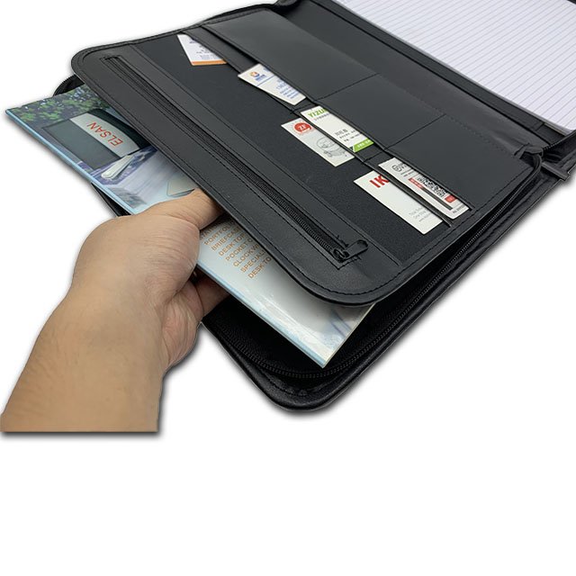 Best Quality Lather Filing Products office padfolio Document Folder leather folder Available At Good Price with calculator