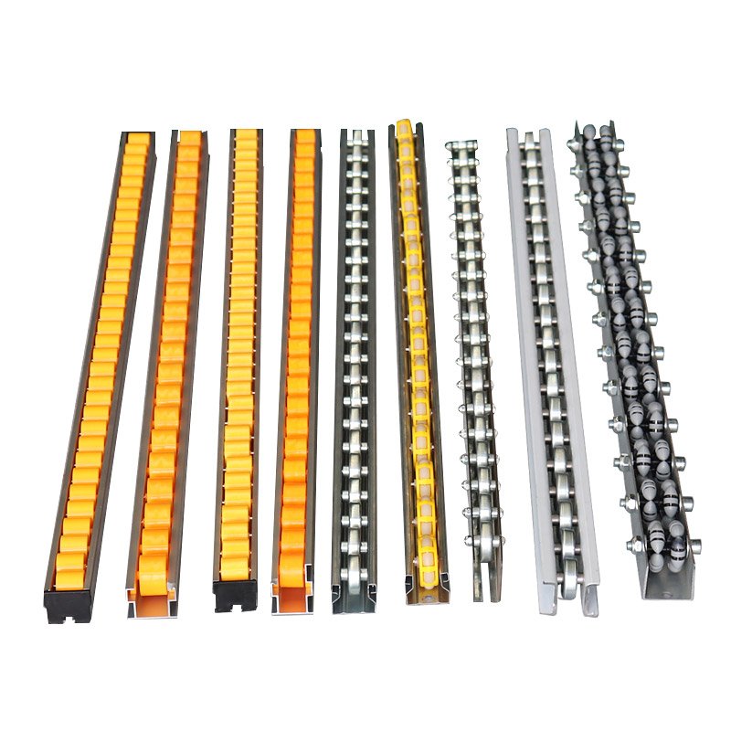 Industrial Bearing Wheels Skate Wheel Conveyor Combs Belt System Aluminium Roller Rail Track